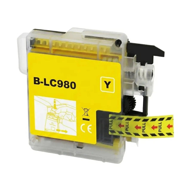 Συμβατό μελάνι Brother LC-980 (LC980Y) Yellow