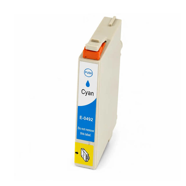 Συμβατό μελάνι Epson T0482 Cyan (C13T04824010)