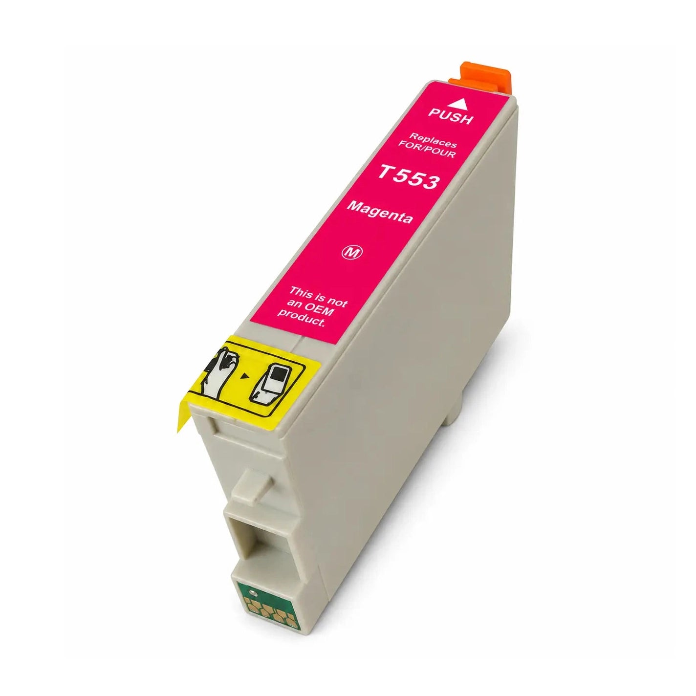 Συμβατό μελάνι Epson T0553 (C13T055340) (Magenta) για εκτυπωτές Epson