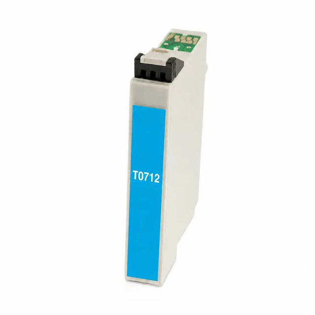 Συμβατό μελάνι Epson T0712 Cyan (C13T07124010)