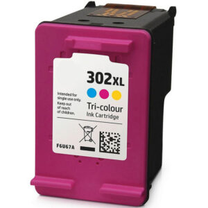 Συμβατό μελάνι HP 302XL Colour (F6U67AE)