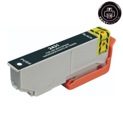 Συμβατό μελάνι Epson T2431 (C13T24314010) (Black)