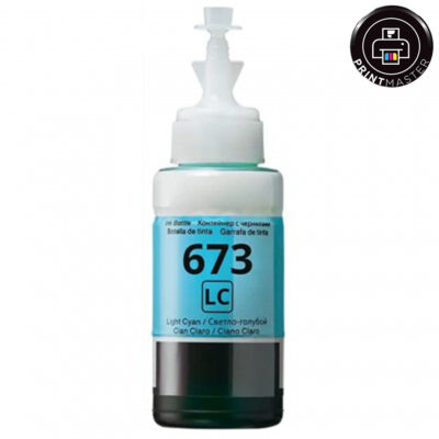 Συμβατό μελάνι Epson T6735 (C13T67354A) (Light cyan)