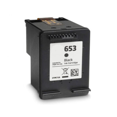 Συμβατό μελάνι HP653XL (3YM75A) (Black) (600 ΣΕΛΙΔΕΣ)