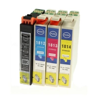 Multipack 4 συμβατών μελανιών (T1811-1814) για Epson (C13T18164010) (T1816)