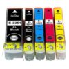 Multipack 5 συμβατών μελανιών 33XL (T3351,T3361-T3364) για Epson (C13T33574010) (T3357)