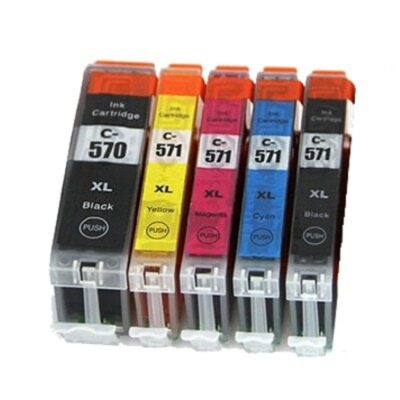 Multipack 10 συμβατών μελανιών PGI-570XL/CLI-571XL για Canon (0372C004)