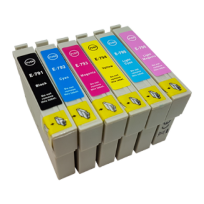Multipack 6 συμβατών μελανιών (T0791-T0796) για Epson
