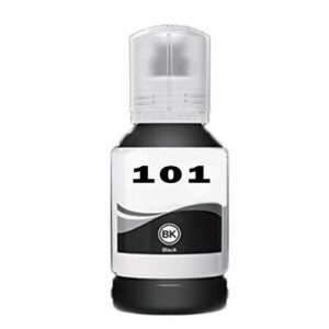 Συμβατό μελάνι Epson Ecotank 101 (C13T03V14A) (130 ml) (Black)