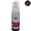 Συμβατό μελάνι Epson Ecotank 104 (C13T00P340) (Magenta)