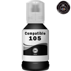 Συμβατό μελάνι Epson Ecotank 105 (C13T00Q140) (140 ml) (Black)