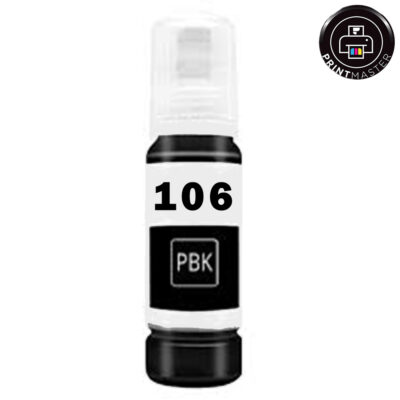 Συμβατό μελάνι Epson Ecotank 106 (C13T00R140) (70 ml) (Photo Black)