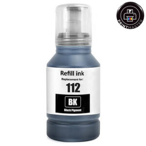 Συμβατό μελάνι Epson Ecotank 112 (C13T06C14A) (140 ml) (Black)