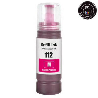 Συμβατό μελάνι Epson Ecotank 112 (C13T06C34A) (70 ml) (Magenta)