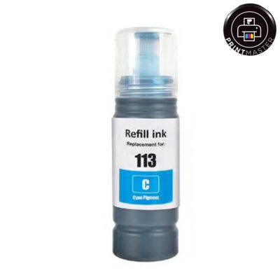 Συμβατό μελάνι Epson Ecotank 113 (C13T06B240) (70 ml) (Cyan)