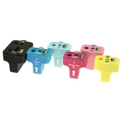 Multipack 6 συμβατών μελανιών 363 XL (Q7966E) για HP