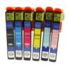 Multipack 6 συμβατών μελανιών T2431-T2436 (C13T24384010) για Epson