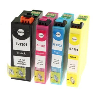 Multipack 4 συμβατών μελανιών T1301-T1304 (C13T13064010) (T1305) για Epson