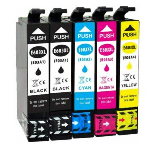 Multipack 5 συμβατών μελανιών 603 XL για Epson (C13T03A64010)
