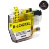 Συμβατό μελάνι Brother LC-421XLY (10ml) (500ΣΕΛΙΔΕΣ) (Yellow)