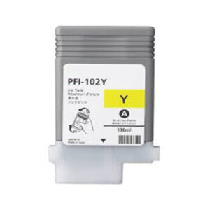 Συμβατό μελάνι Canon PFI-102 Y (0898B001) (130ml) (Yellow)