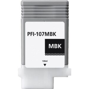 Συμβατό μελάνι Canon PFI107 Matte Black (6709B001)