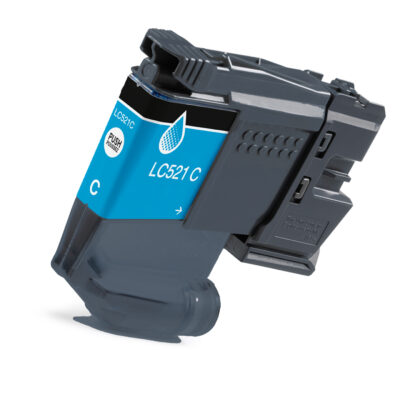 Συμβατό Μελάνι Brother LC-521 Cyan