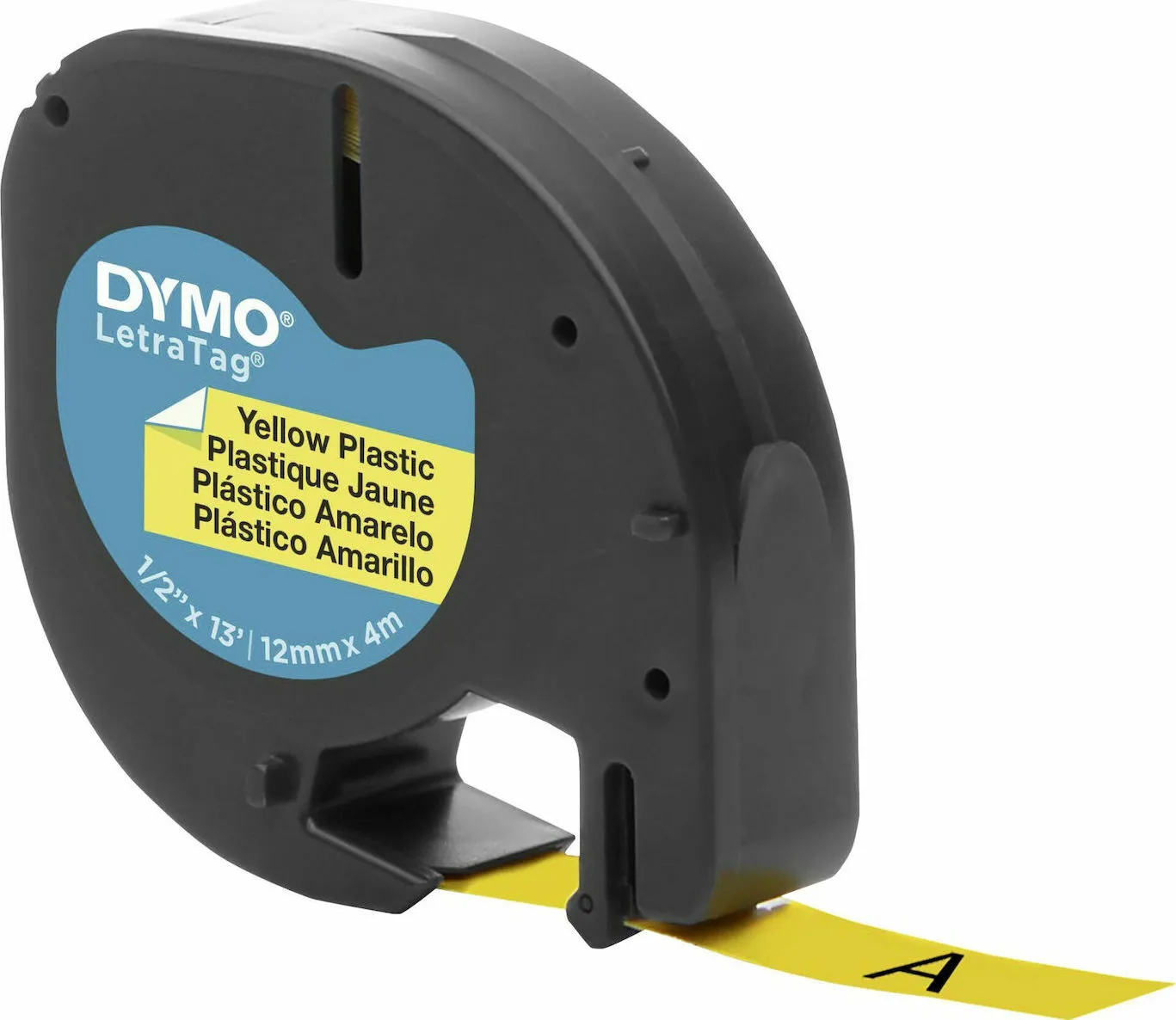 Dymo 91202 / S0721620 Συμβατή ταινία Ετικετογράφου 4m x 12mm Yellow